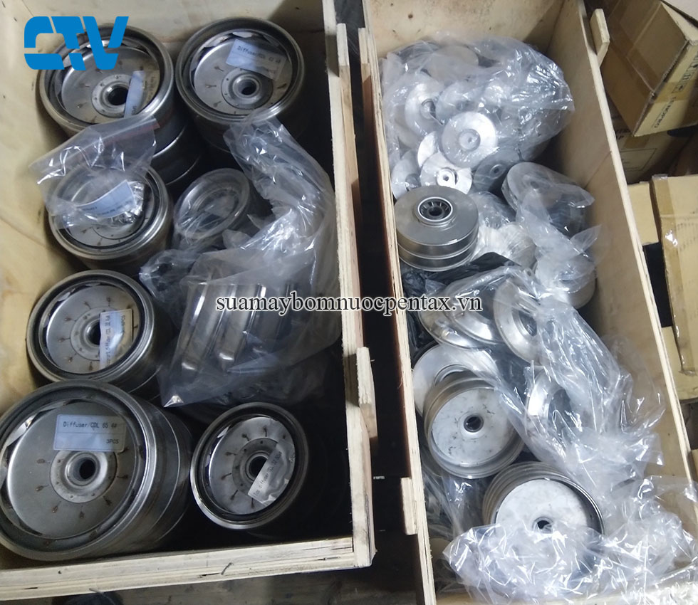 Phụ kiện máy bơm trục đứng CNP uy tín, chính hãng