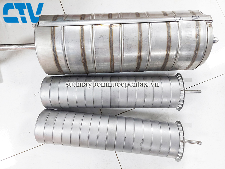 Ruột buồng bơm trục đứng đa tầng cánh chính hãng các hãng máy bơm