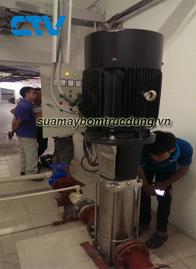 Sửa chữa các sự cố của máy bơm nước trục đứng nhanh chóng, tối ưu