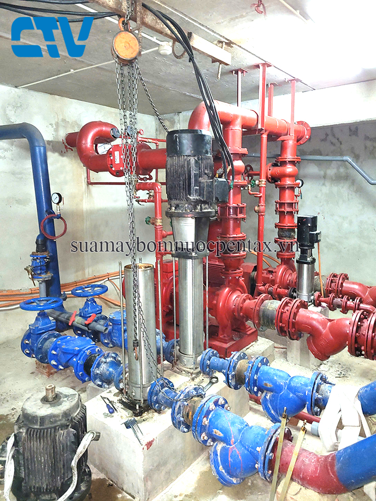 Sửa chữa, bảo dưỡng máy bơm nước tăng áp trục đứng uy tín
