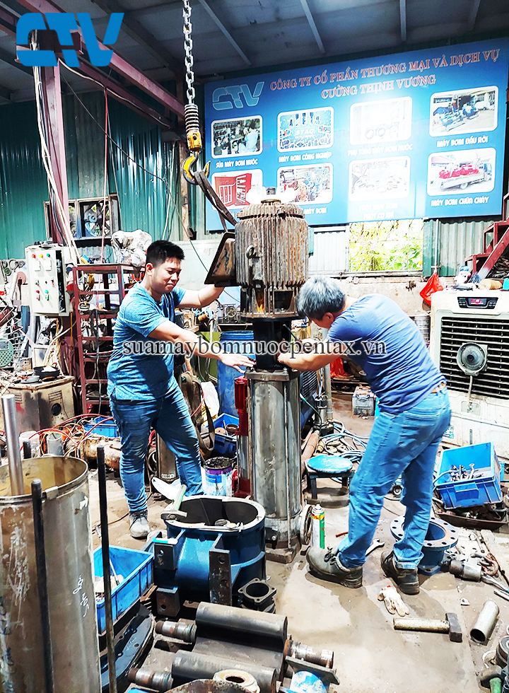Bảo dưỡng định kỳ đúng cách ngăn ngừa hư hỏng máy bơm trục đứng