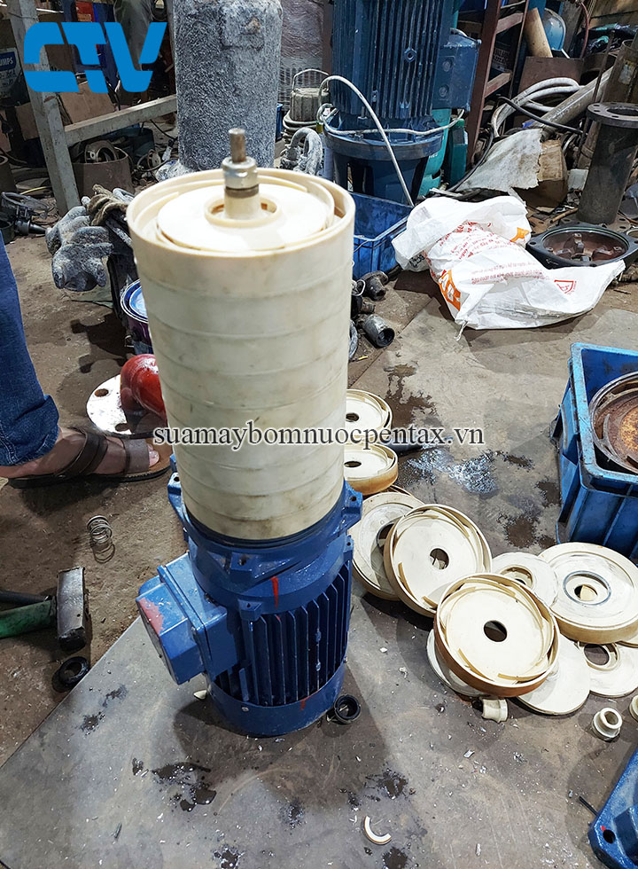 Cường Thịnh Vương thay thế bộ ruột buồng cánh bơm đa tầng cánh nhựa FIP PPE