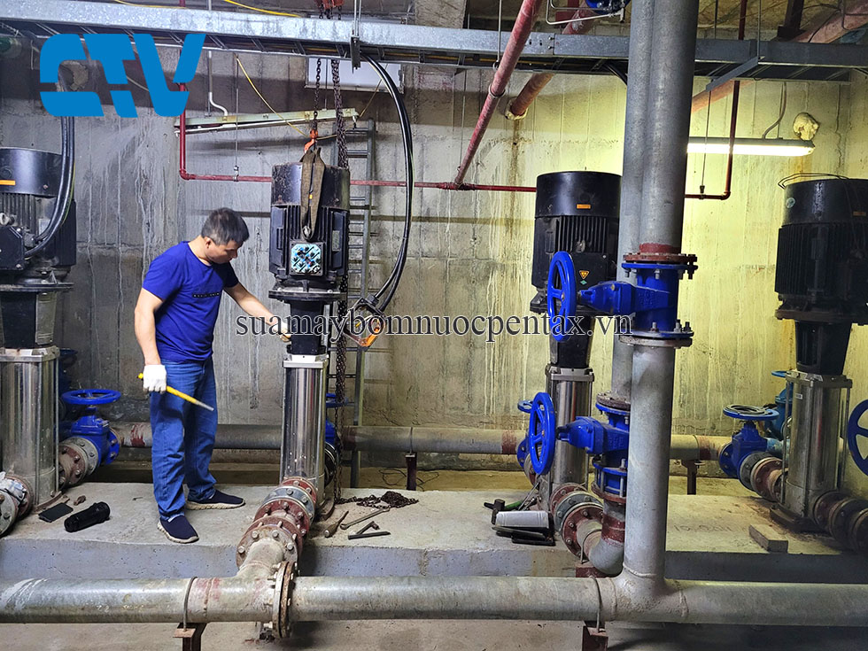 Bảo dưỡng máy bơm trục đứng định kỳ giúp tăng tuổi thọ thiết bị