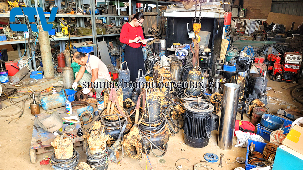 Sửa chữa, bảo dưỡng máy bơm chìm chuyên nghiệp tại miền Bắc